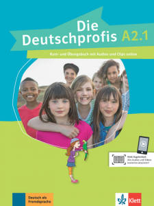 Die Deutschprofis A2.1Kurs- und Übungsbuch mit Audios und Clips online